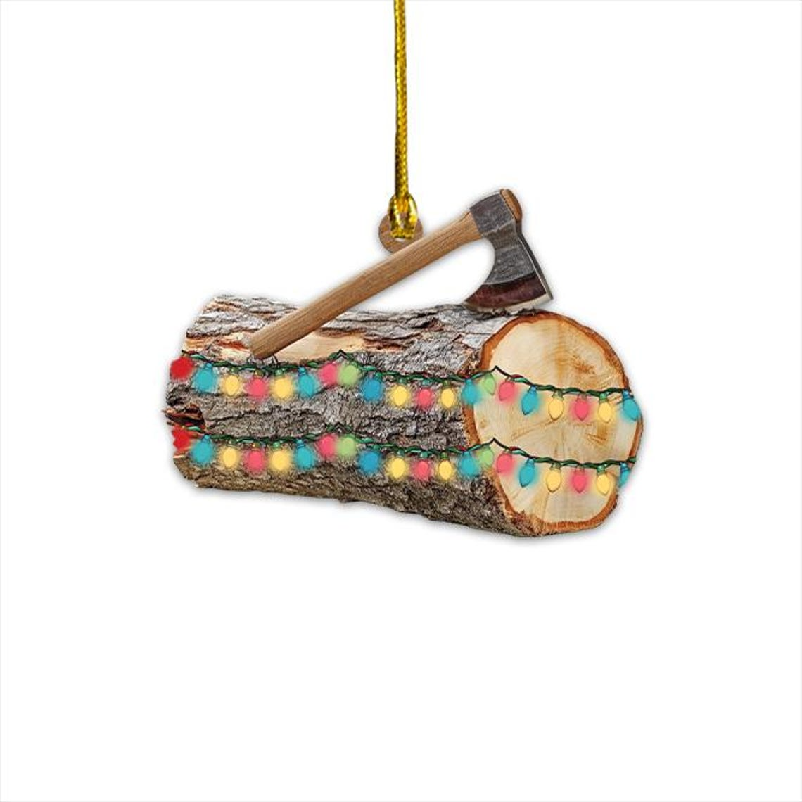 Tree Cutter Hanging Christmas Ornament Gift, Arborist Christmas Ornament Decor Holiday