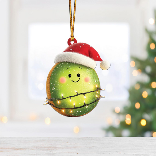 Cute Kiwi Christmas Tree Ornament Decor, Lovely Kiwi Car Hanging Christmas Ornament Gift