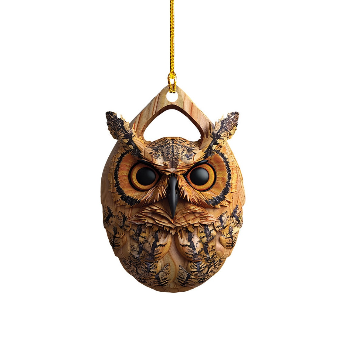 Cute Owl Hanging Christmas Tree Ornament, Ornament Christmas Cute Bird Hanging Decor Gift