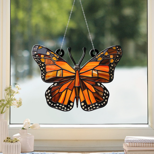 Monarch Butterfly Suncatcher, Lovely Butterfly Suncatcher Ornament