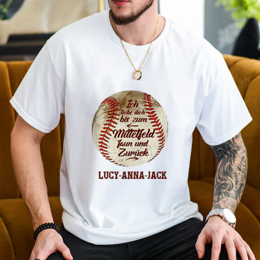 Papa Baseball - Personalized Shirt